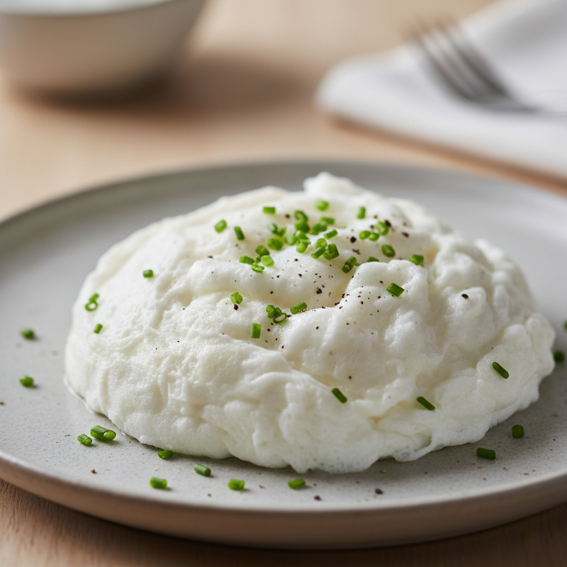 Imagem da omelete de claras low fat com espinafre, tomate e cogumelos, pronta para servir.