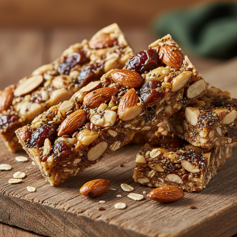 Barras de amêndoa pré‑treino: energia sustentada para seu treino
