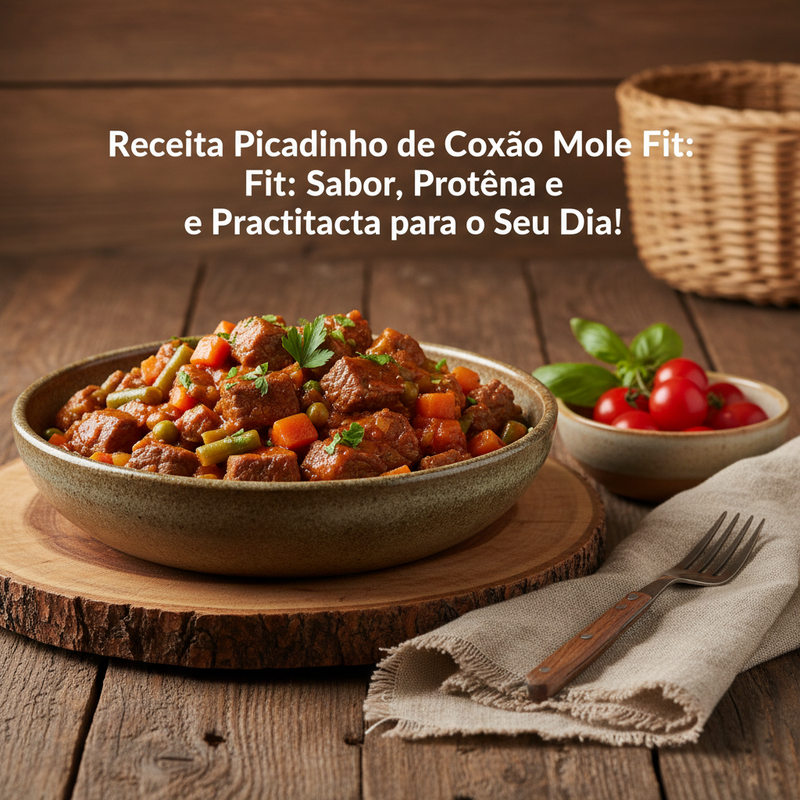 Receita Picadinho de Coxão Mole Fit: Sabor, Proteína e Praticidade para o Seu Dia! - uma opção de receita picadinho coxão mole fit.