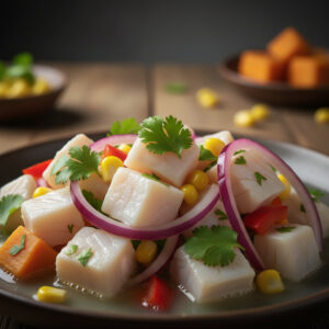 Ceviche de Peixe Branco Fit: A Receita Perfeita para Leveza e Sabor! - uma opção de receita ceviche peixe branco fit.